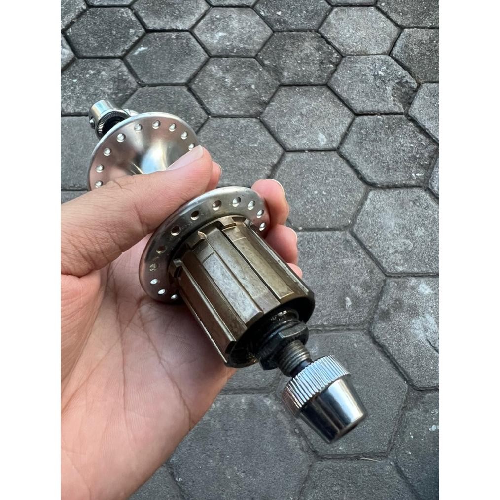 Part Sepeda Freehub Exage Shimano 36 Hole Hg20 As 130 Qr Old 130Mm Hg 20 Belakang Saja Vintage Roadb