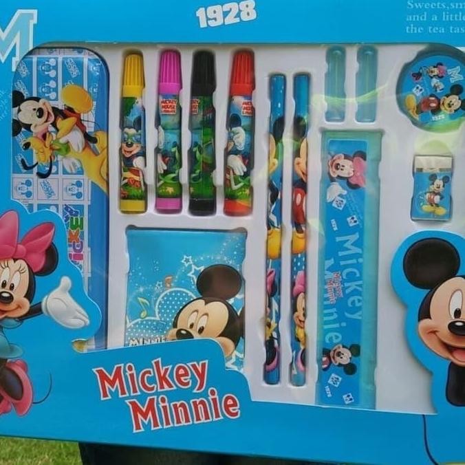 

[original] stationary set goody bag ultah kado natal mickey mouse spiderman 4 [terlaris] [terbaik]