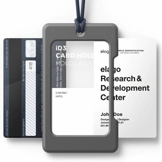

NEW ID Card Holder Nametag Landyard Strap