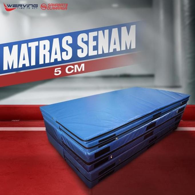 Matras Senam Lantai, Matras Busa Rebonded, Matras Sekolah 5cm D40