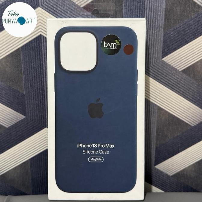 TERMURAH - Apple Silicone Case with Magsafe iPhone 13 Pro Max Official Original Resmi iBox