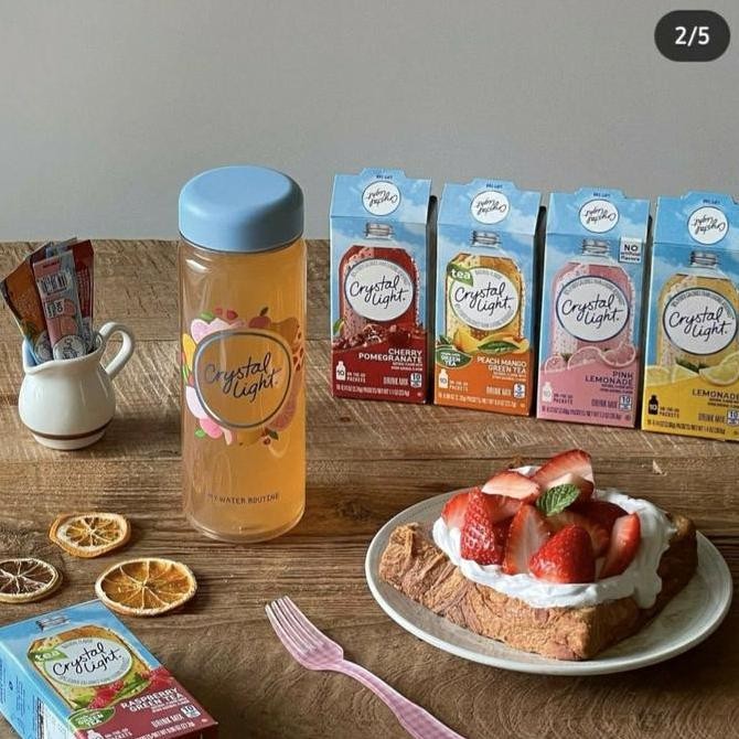 

Crystal Light Minuman Bebas Gula Rendah Kalori Diet