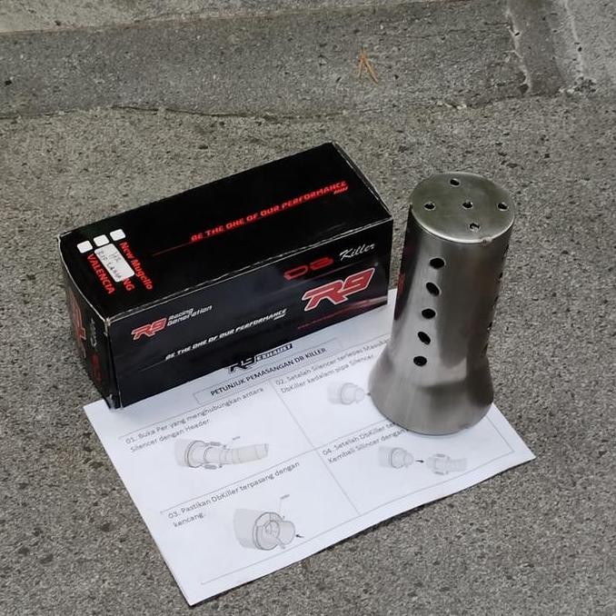 '' Db Killer R9 H2 Ss Gp Ss Peredam Suara Knalpotperedamknalpot R9 H2 S ''