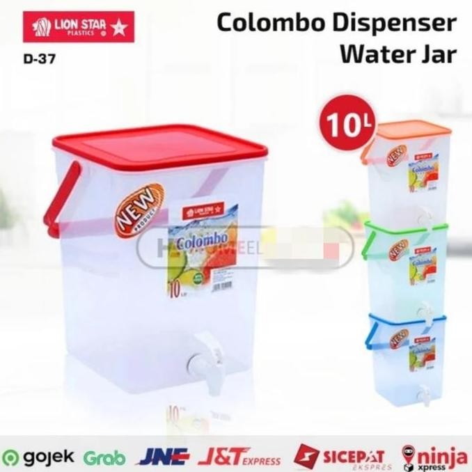 Diskon!! Dispenser Air 10 Liter Lion Star/Drink Jar Lion Star 10 Liter