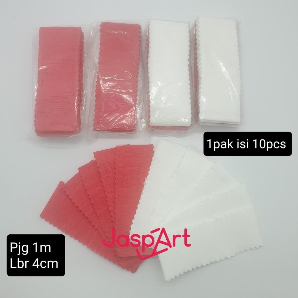 

Gd-324 Kertas Krep Potong Merah Putih / Kertas Dekorasi Dirgahayu / Hut Ri Hiasan 17 Agustus