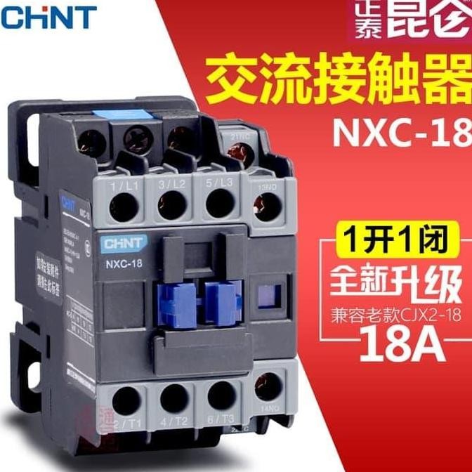 Kontaktor Magnetic Contactor Chint Nxc-18