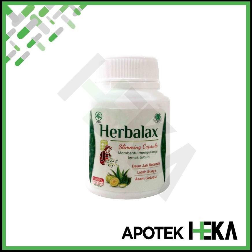 Herbalax Botol isi 30 Kapsul - Obat Pelangsing Penurun Berat Badan (BANDUNG) DiM