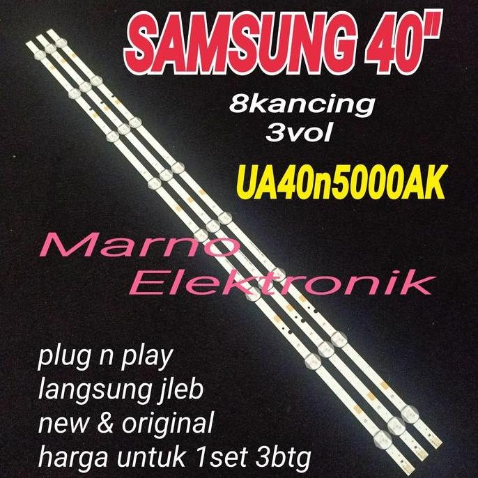 BEBAS ONGKIR - BL BACKLIGHT LED TV SAMSUNG UA40N5000AK UA40N5000 UA 40N5000AK 40N5000