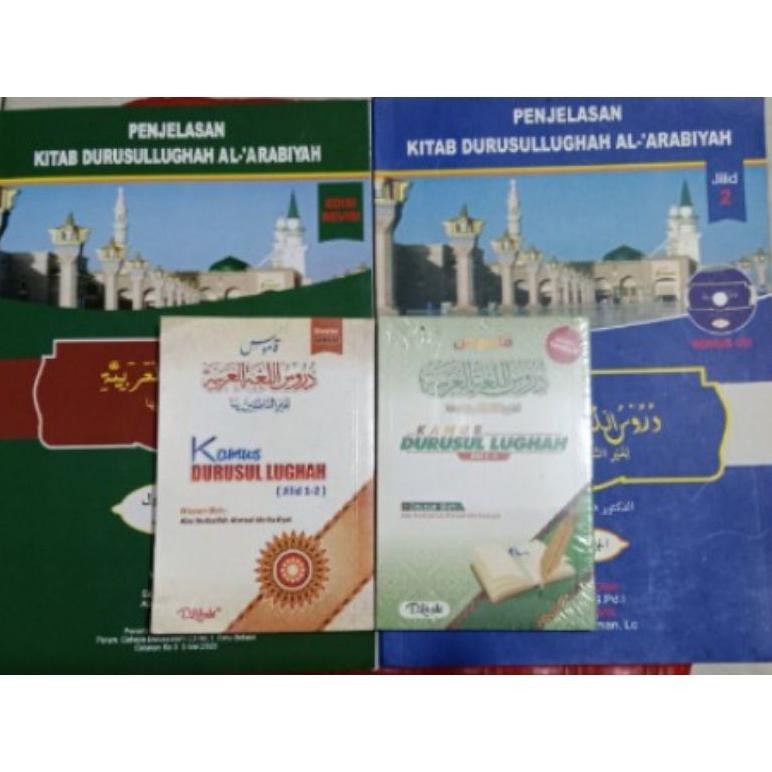 

Paket kamus jilid 1,2,3,4 & Penjelasan Durusullughah jilid 1-2 DiM