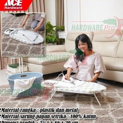 Meja Setrika Lipat Meja Setrika Duduk Putih Stora Ace Hardware