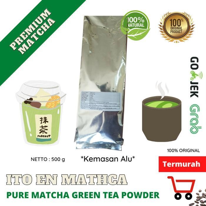

Pure Matcha Green Tea Powder Ito En 500Gr Original Dan Terpercaya