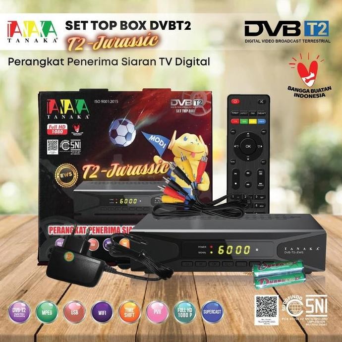 NEW set top box tv digital tanaka metal