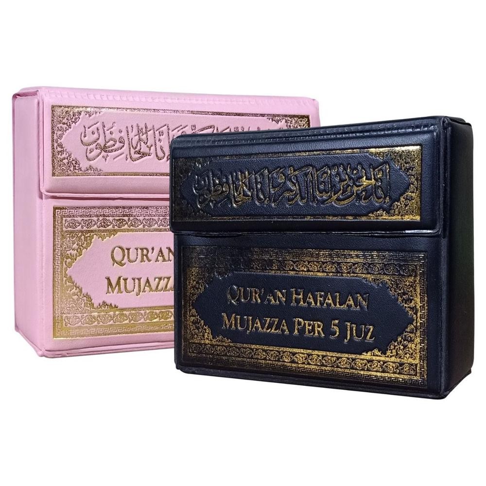 

Al-Quran Hafalan MUJAZZA Per 5 Juz Kancing Non Terjemah Penerbit : Sahifa DiM