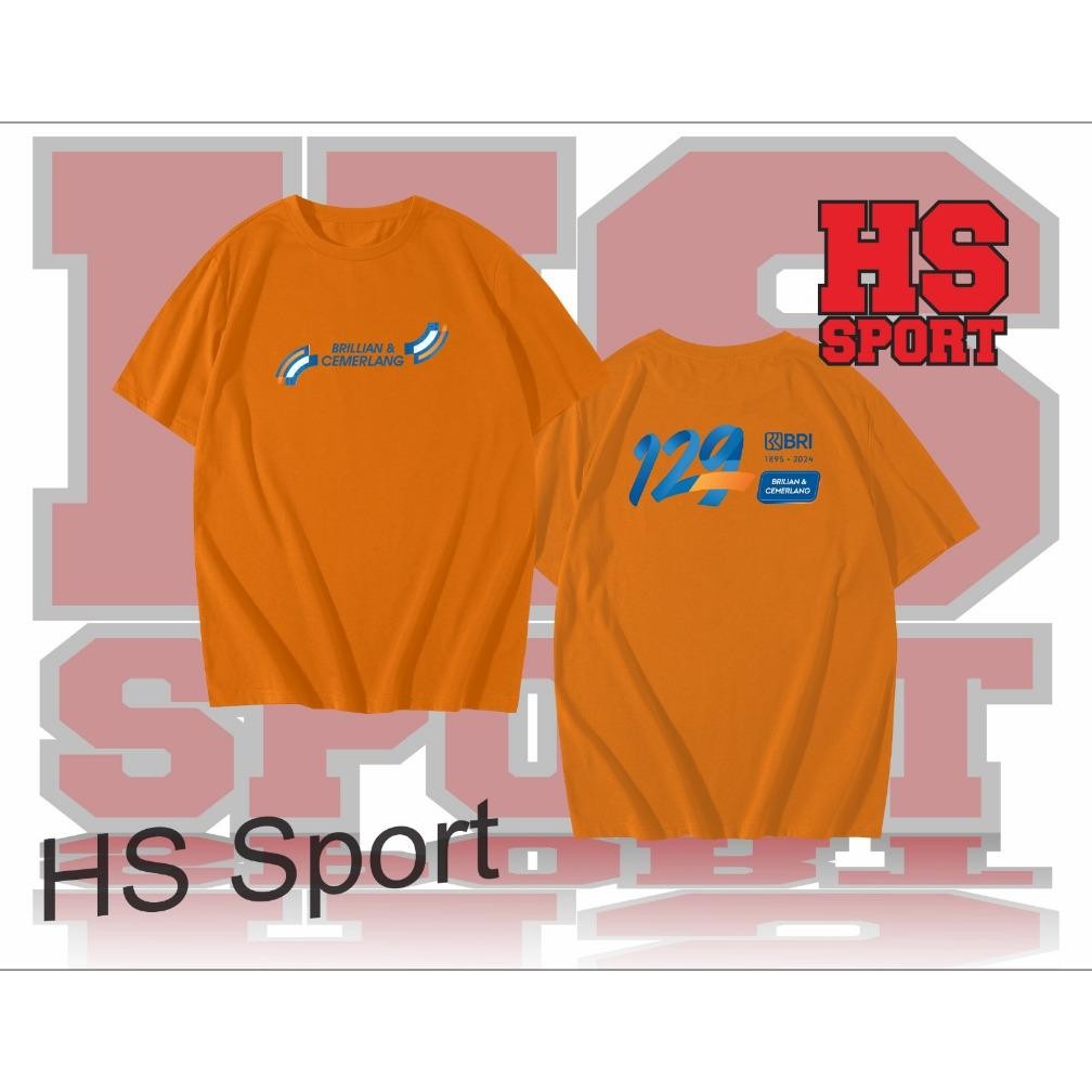 Li34 Baju Bri - Baju Kerah Bri 129 Tahun - Bri Ulang Tahun - Baju Hut Bri - Baju Bri Link - Baju Bri