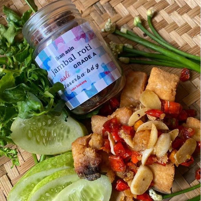 

Ikan Asin Jambal Roti Goreng Cabe Bawang Alami Food