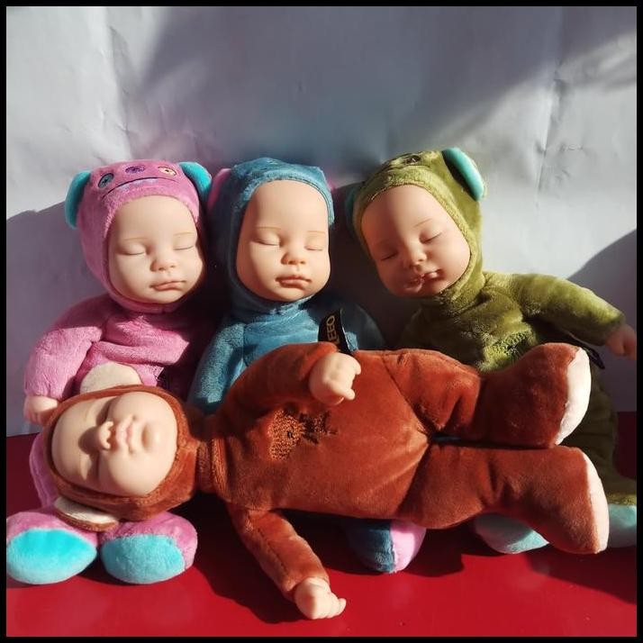 Boneka Bayi Tidur (Sleeping Baby Doll) Bieber ORI