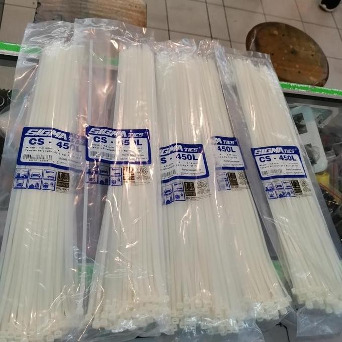 

NEW CS-450L SIGMA TIES KABEL TIES SIGMA P 450CM X4. 8MM
