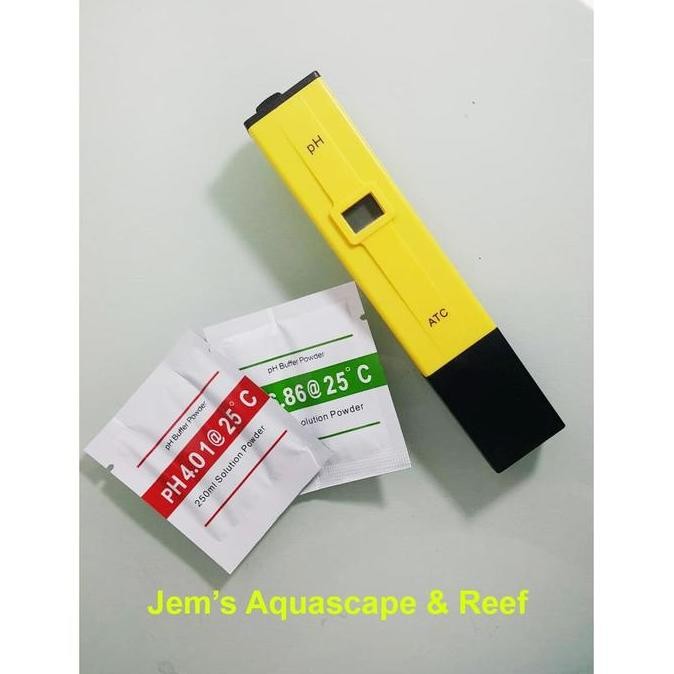 PH METER WITH ATC (ALAT UKUR PH AIR / WATER PH TEST KIT) ORIGINAL DAN TERPERCAYA