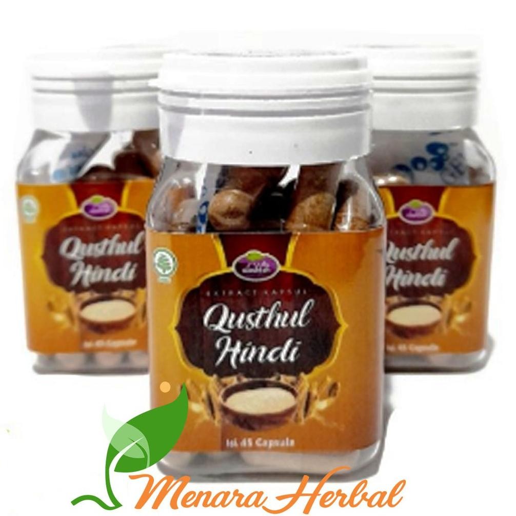 Herbal Kapsul Qusthul Hindi Qust Alhindi Qustul Hindy Kustul Hindi Qist Al Hindi Washfah 45 Kapsul D