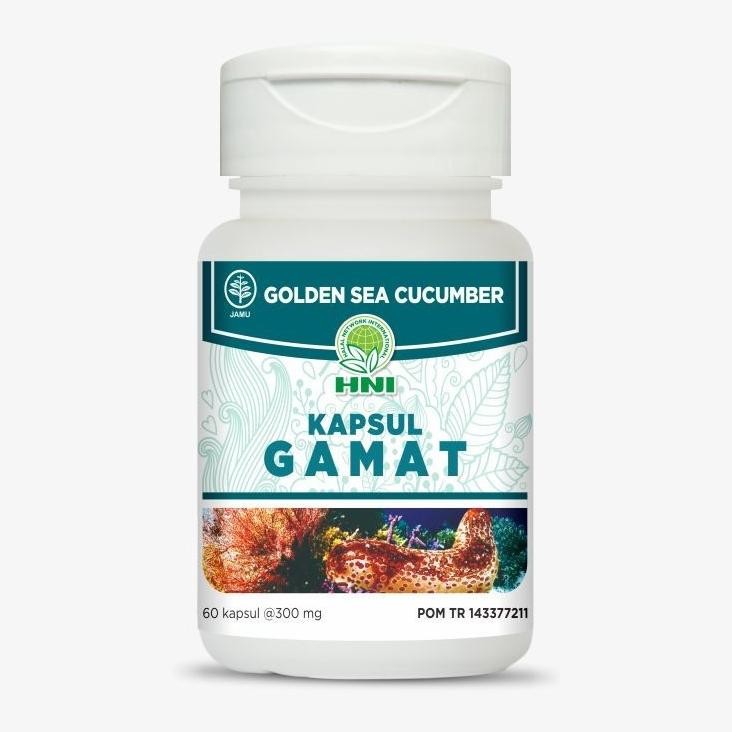 KAPSUL GAMAT 100% Garansi Asli Produk HNI HPAI DiM