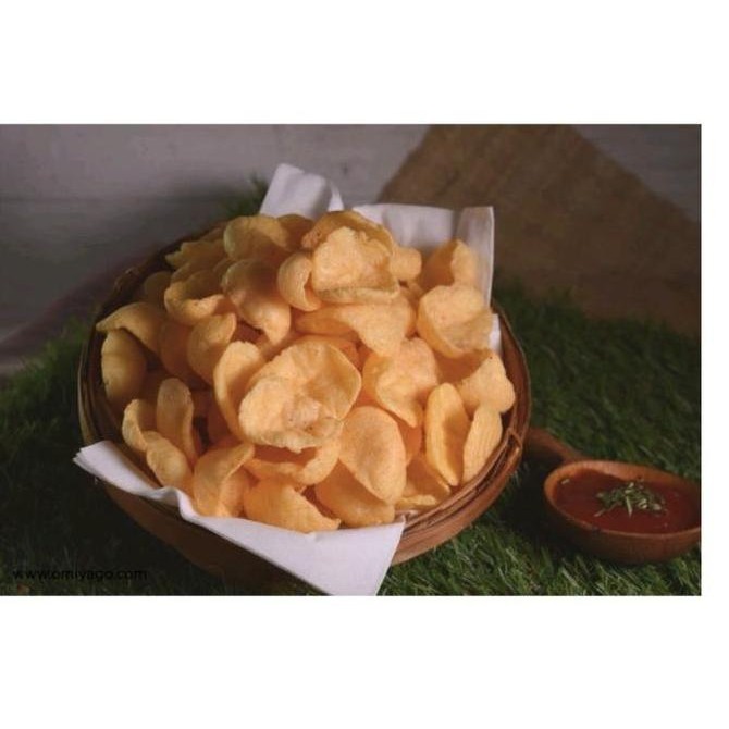 

Krupuk Udang Oren Warga Biru 1Kg / Krupuk Gado Gado / Kerupuk / Krupuk Oren / Kerupuk Udang Warga
