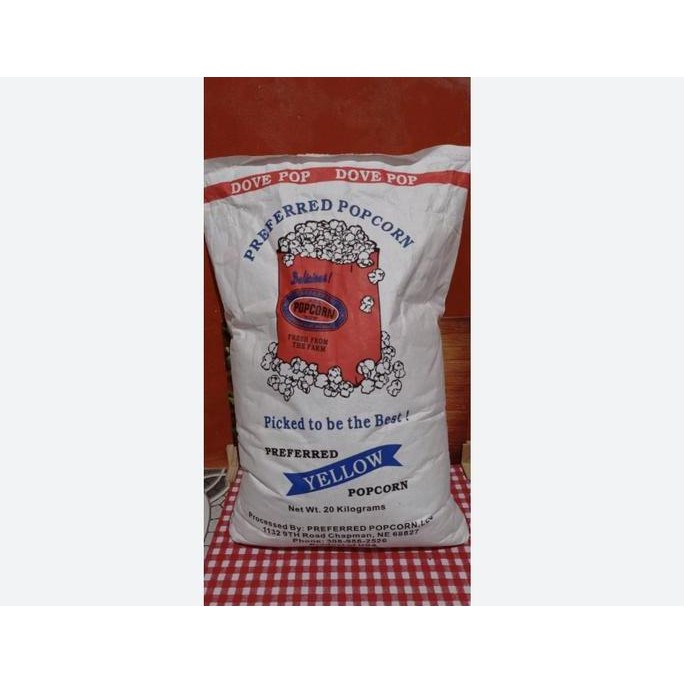 

Popcorn Dove 20Kg / Dove Popcorn 1 Karung 20Kg