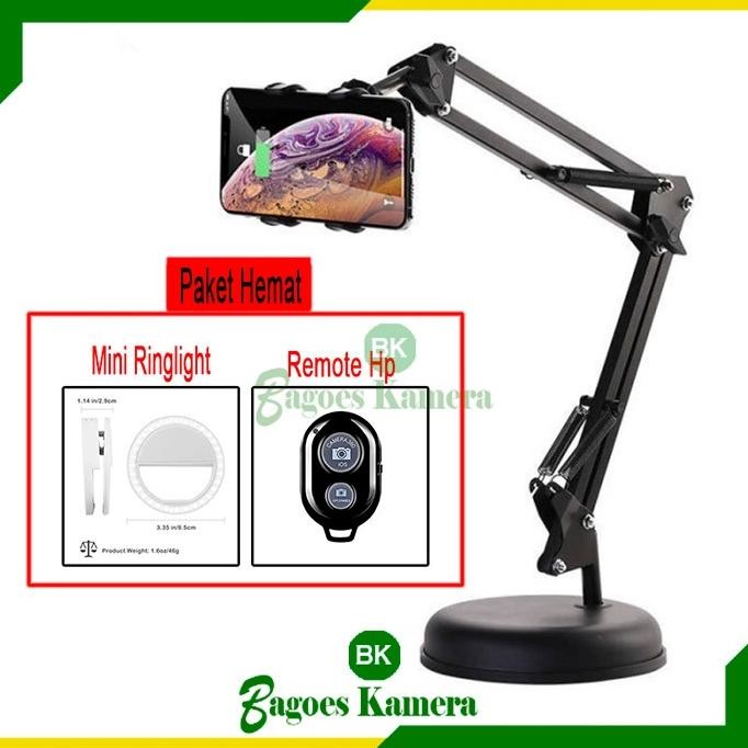 Cod S77 Stand Holder Hp Meja Fahrenheit / Holder Handphone / Dudukan Hp Meja 201 Holder Overhead Tri