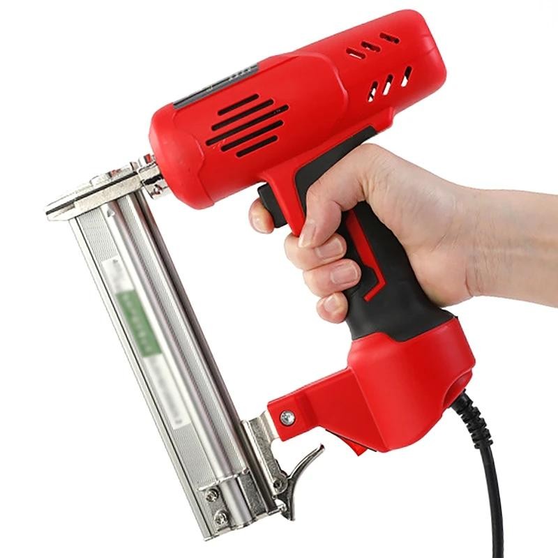 

2600W Electric Nailer And Stapler Furniture Staple Gun F30 For Wood Frame Carpentry Woodworking Construction Electric Tools Ori!!
