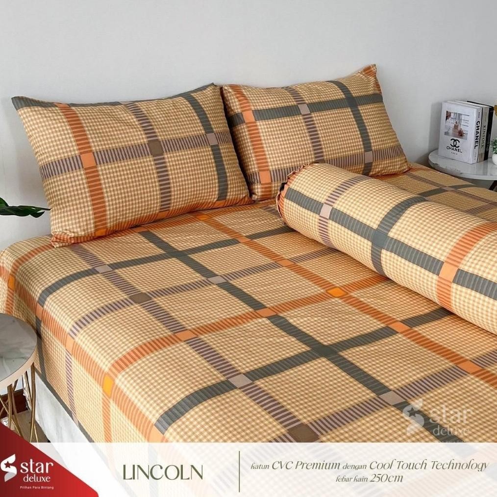 NEW VARIAN!! Sprei STAR Lincoln