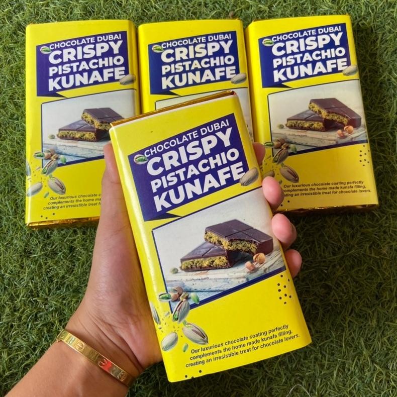 

Cod Viral!! Coklat Dubai Crispy Pistachio Kunafe Re27