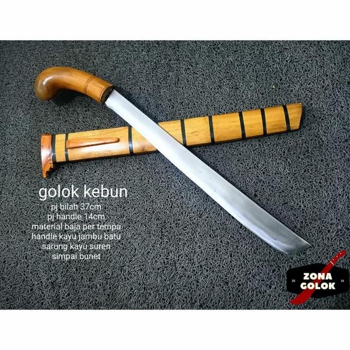 GOLOK KERJA KEBUN BAJA ASLI KUALITAS SUPER TAJAM