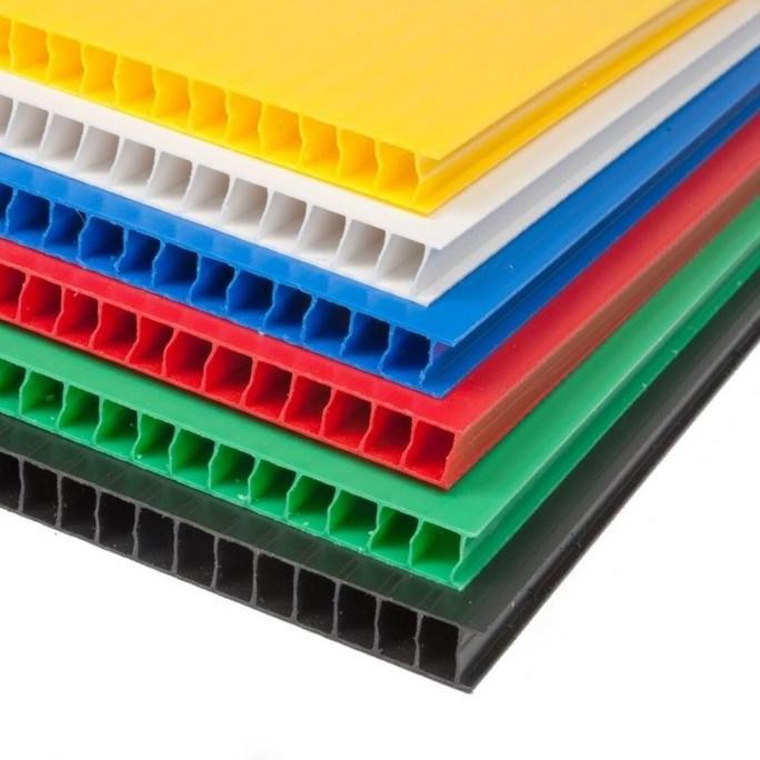 

new !!! Kilat Impraboard PP Corrugated Infraboard Tebal 4mm Ukuran 75x100cm