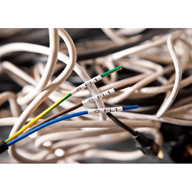 

Brother Label Tape Hse-221E 9.0Mm Heat Shrink Tube / Catridge Hse221E New Stok