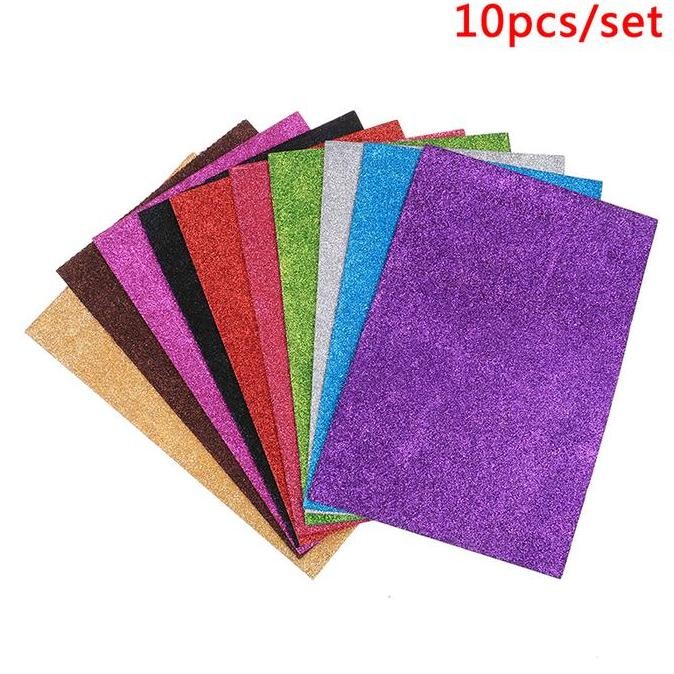 

new !!! Kertas Sticker Glitter A4 80gsm