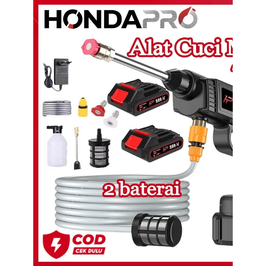HondaPro Alat Cuci Motor Mesin Cuci Mobil Jet Cleaner Cuci Staem Ac Mobil Screen Mesin Staem