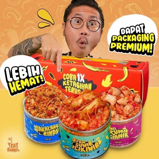 

Eat sambal Kemasan Duo