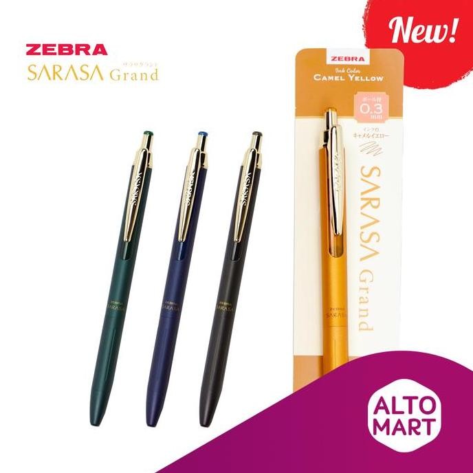 

BEBAS ONGKIR - Zebra Sarasa Grand Vintage 0.5 mm Color Gel Pen Pulpen Bolpoin Retro