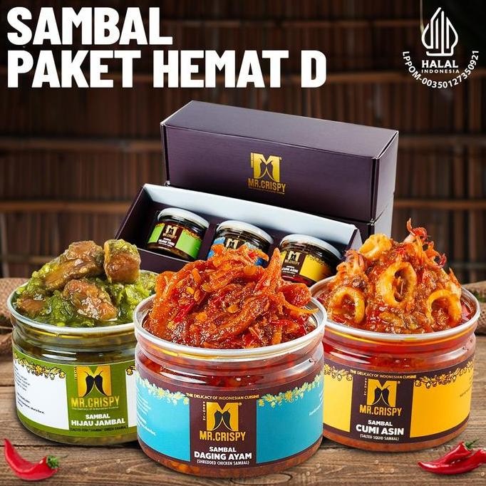 

PAKET SAMBEL HEMAT D MRCRISPYKOTAK HMPERS