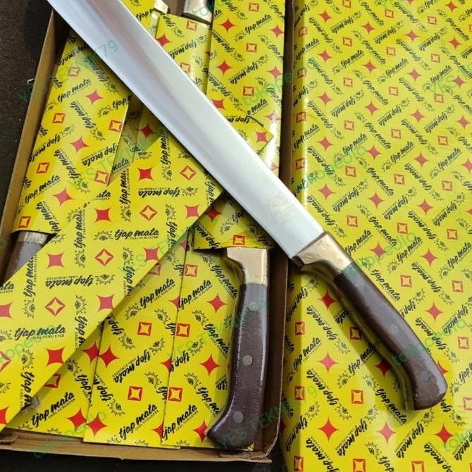 Golok Stainless Steel Serbaguna untuk Potong / Sembelih Tjap MATA