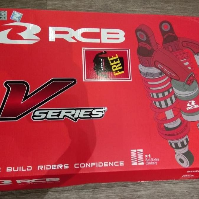 new SHOCK RCB BLACK V SERIES YAMAHA XMAX UKURAN 350 MM | SHOCK RCB ORI murah
