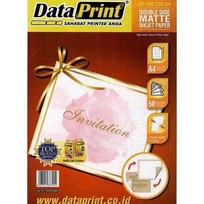 

new !!! Data Print double side matte 220 gsm 80 / DP-DM-220 paper