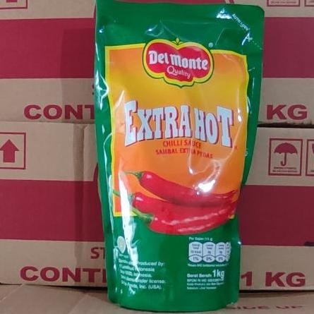 

Delmonte Saos Sambal Extra Hot 1 Dus isi 10 x 1kg