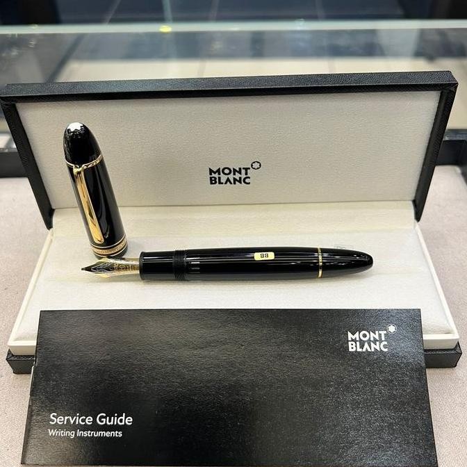 

NEW Montblanc Mesiterstuck 149 Fountain Pen Nib 18k Bahan Resin Alat Tulis Berkualiti Tinggi dengan Guide Layanan - Stationery