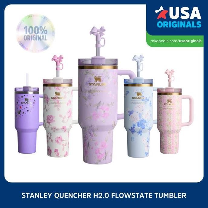 TERMURAH - Stanley Tumbler Cup Limited Edition With Lid And Straw