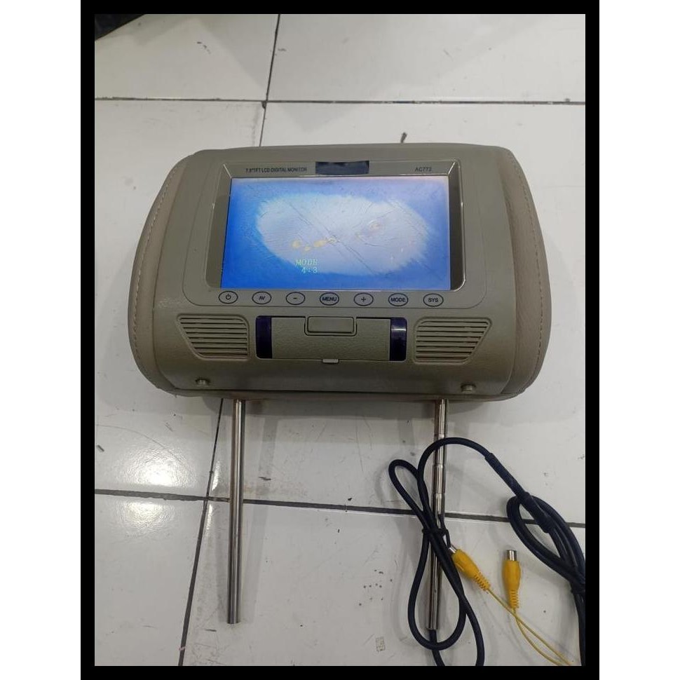 HOT DEAL MONITOR HEADREST 7 INCH - MONITOR MOBIL 