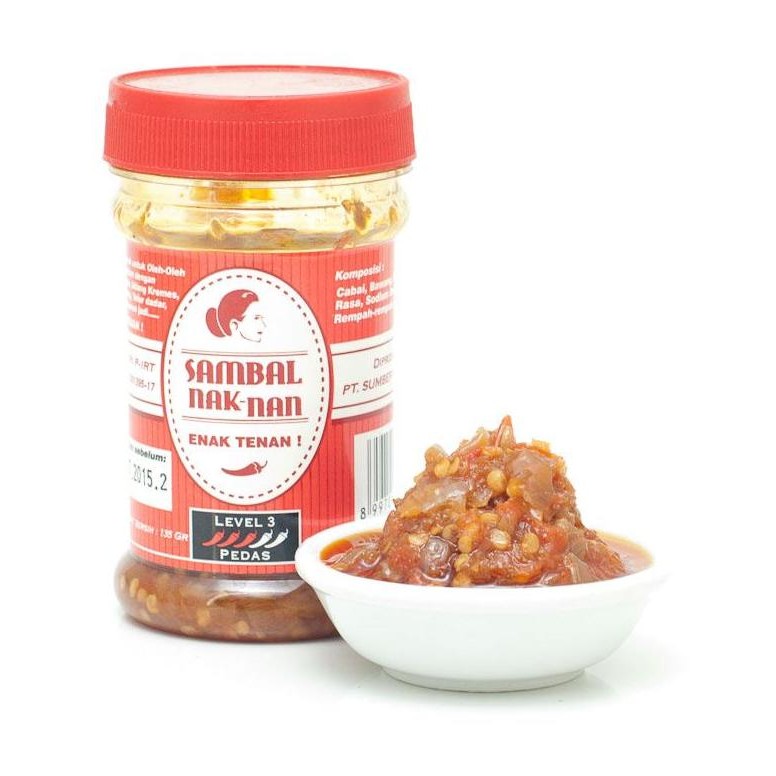 

Sambal Bawang NakNan Level 5 Super Pedas