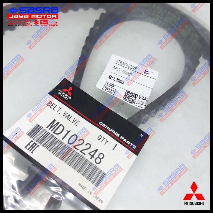 HOT DEAL TIMING BELT ORI L300 BENSIN MITSUBISHI GENUINE PARTS KTB - SABUK MESIN MADE IN JAPAN KTB MD