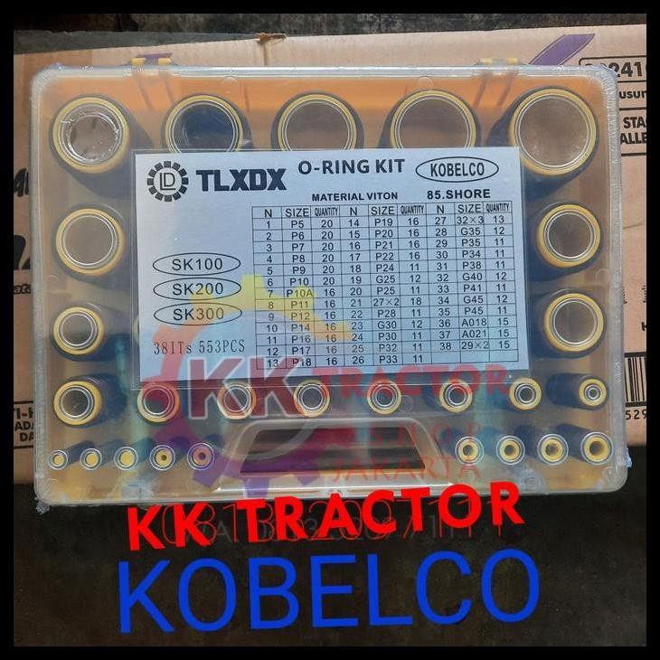 TERBARU KK TRACTOR ORING BOX KOBELCO O-RING KOBELCO ORING KOBELCO SK200 VITON 