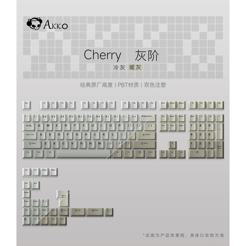 TERLARIS - Akko Keycaps Cherry Gradient