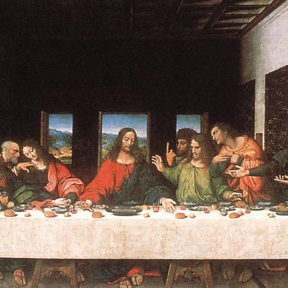NEW Lukisan The Last Supper Painting